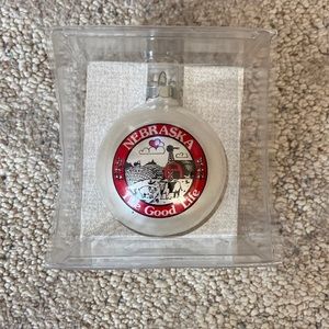 Nebraska “The Good Life” Christmas Ornament